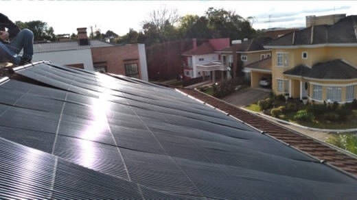 Aquecimento por coletores solares de placas convencionais